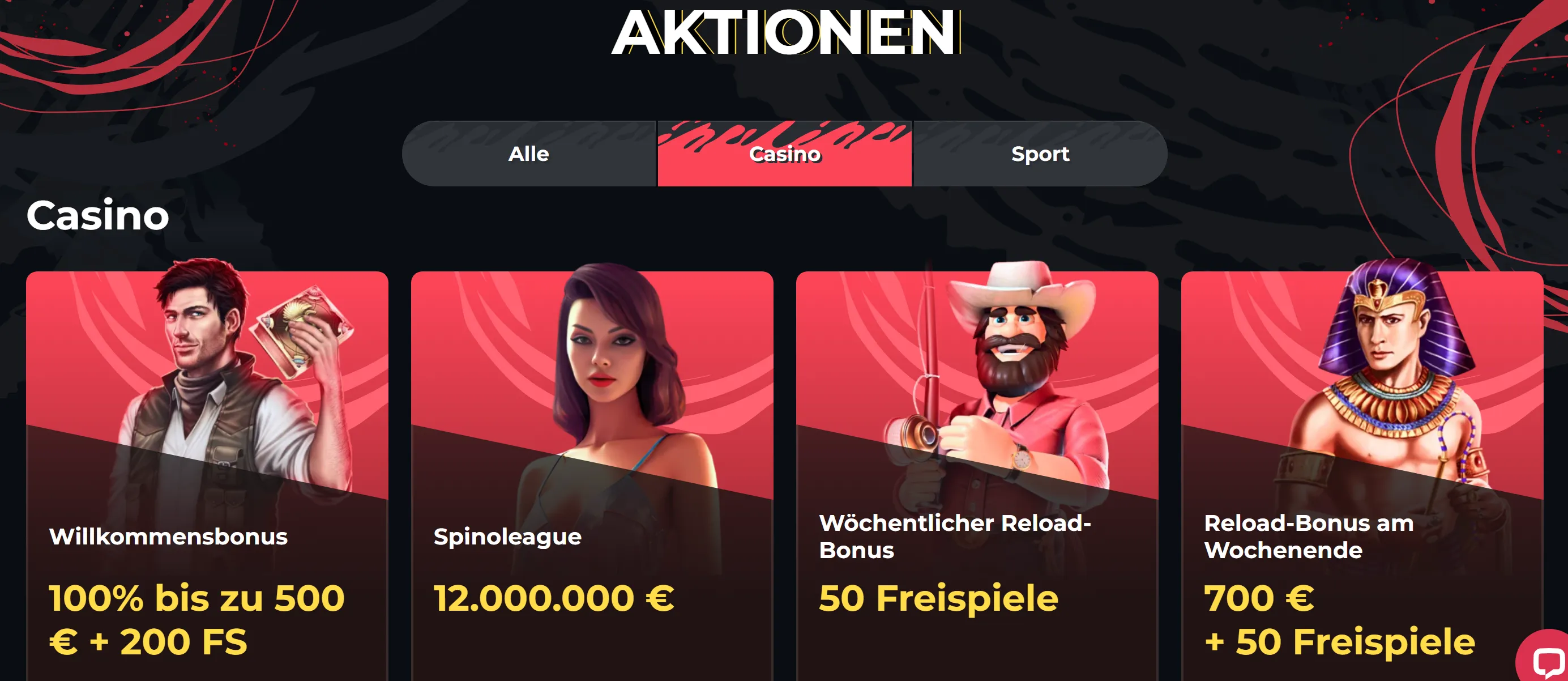 aktionen boomerang casino